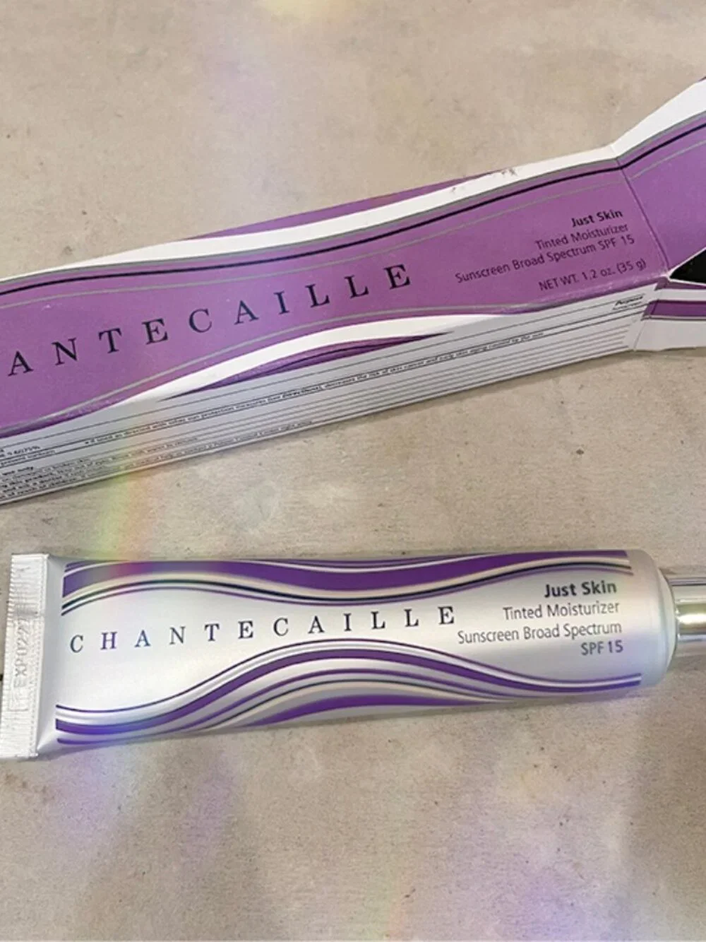 Chantecaille Original Formula Just skin tinted moisturizer-color Glow- *BNIB*
